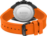 Buy Shop Hugo Boss Volane Black Dial Orange Silicone Strap Watch for Men - 1513957 USA Online