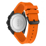 Buy Shop Hugo Boss Volane Black Dial Orange Silicone Strap Watch for Men - 1513957 USA Online