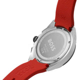 Buy Shop Hugo Boss Volane Black Dial Red Rubber Strap Watch for Men - 1513959 USA Online