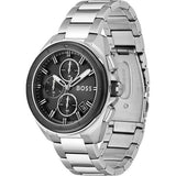 Buy Shop Hugo Boss Volane Black Dial Silver Steel Strap Watch for Men - 1513949 USA Online