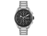 Buy Shop Hugo Boss Volane Black Dial Silver Steel Strap Watch for Men - 1513949 USA Online