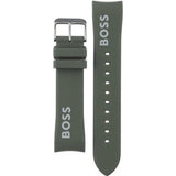Buy Shop Hugo Boss Volane Chronograph Grey Dial Green Rubber Strap Watch For Men - 1513952 USA Online