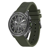 Buy Shop Hugo Boss Volane Chronograph Grey Dial Green Rubber Strap Watch For Men - 1513952 USA Online