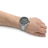 Buy Shop Hugo Boss Volane Grey Dial Silver Steel Strap Watch for Men - 1513951 USA Online