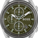 Buy Shop Hugo Boss Volane Grey Dial Silver Steel Strap Watch for Men - 1513951 USA Online
