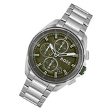 Buy Shop Hugo Boss Volane Grey Dial Silver Steel Strap Watch for Men - 1513951 USA Online