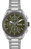 Buy Shop Hugo Boss Volane Grey Dial Silver Steel Strap Watch for Men - 1513951 USA Online