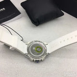 Buy Shop Hugo Boss Volane Grey Dial White SIlicone Strap Watch for Men - 1513948 USA Online