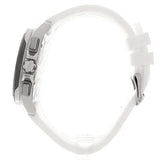 Buy Shop Hugo Boss Volane Grey Dial White SIlicone Strap Watch for Men - 1513948 USA Online