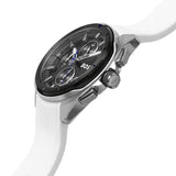 Buy Shop Hugo Boss Volane Grey Dial White SIlicone Strap Watch for Men - 1513948 USA Online