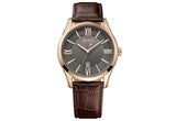 Buy Shop Hugo Boss Ambassador Grey Dial Brown Leather Strap Watch for Men - 1513387 USA Online