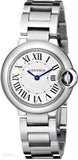Buy Shop Cartier Ballon Bleu De Cartier White Dial Silver Steel Strap Watch for Women - W69010Z4 USA Online