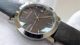 Buy Shop Burberry Smoked Brown Dial Brown Leather Strap Watch for Women - BU1775 USA Online