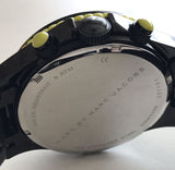 Buy Shop Marc Jacobs Rock Chronograph Black Dial Black Steel Strap Watch for Men - MBM5026 USA Online