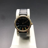 Buy Shop Marc Jacobs Roxy Black Dial Black Leather Strap Watch for Women - MJ1592 USA Online
