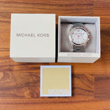 Buy Shop Michael Kors Blair Chronograph Silver Dial Silver Steel Strap Watch for Women - MK5459 USA Online