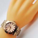 Buy Shop Marc Jacobs Blade Rose Gold Dial Rose Gold Steel Strap Watch for Women - MBM3142 USA Online