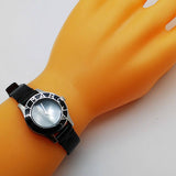 Buy Shop Marc Jacobs Blade Black Dial Black Leather Strap Watch for Women - MBM1082 USA Online