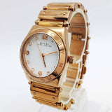 Buy Shop Marc Jacobs Amy White Dial Rose Gold Steel Strap Watch for Women - MBM8559 USA Online