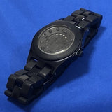 Buy Shop Marc Jacobs Pelly Black Dial Black Silicon Strap Watch for Women - MBM2511 USA Online