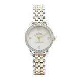 Buy Shop Coach Delancey Mother of Pearl White Dial Two Tone Steel Strap Watch for Women - 14502480 USA Online