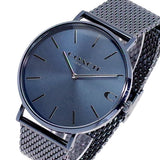 Coach Charles Blue Dial Blue Mesh Bracelet Watch for Men - 14602146