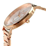 Buy Shop Coach Perry White Dial Rose Gold Steel Strap Watch for Women - 14503708 USA Online