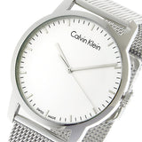 Buy Shop Calvin Klein City Chronograph White Dial Silver Mesh Bracelet Watch for Men - K2G2G126 USA Online