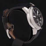 Buy Shop Marc Jacobs Larry Chronograph Black Dial Black Leather Strap Watch for Men - MBM5033 USA Online
