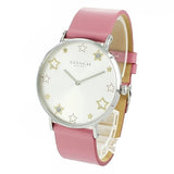 Buy Shop Coach Perry Mother of Pearl White Dial Pink Leather Strap Watch for Women - 14503243 USA Online