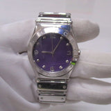 Buy Shop Marc Jacobs Purple Dial Silver Steel Strap Watch for Women - MBM3032 USA Online