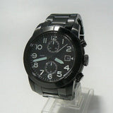 Buy Shop Marc Jacobs Larry Chronograph Black Dial Black Steel Strap Watch for Men - MBM5032 USA Online