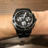 Buy Shop Marc Jacobs Blade Chronograph Black Dial Black Steel Strap Watch for Women - MBM3083 USA Online