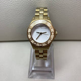 Buy Shop Marc Jacobs Blade White Dial Gold Steel Strap Watch for Women - MBM3050 USA Online