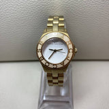 Buy Shop Marc Jacobs Amy White Dial Gold Steel Strap Watch for Women - MBM3051 USA Online