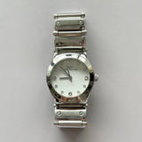 Buy Shop Marc Jacobs Amy White Dial Silver Steel Strap Watch for Women - MBM8518 USA Online