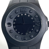 Buy Shop Marc Jacobs Pelly Black Dial Black Silicone Strap Watch for Women - MBM2531 USA Online