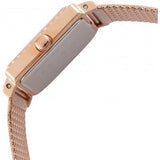 Buy Shop Guess Highline Off White Dial Rose Gold Stainless Steel Mesh Strap Watch For Women - W0826L3 USA Online