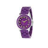 Buy Shop Marc Jacobs Pelly Purple Dial Purple Silicone Strap Watch for Women - MBM2505 USA Online