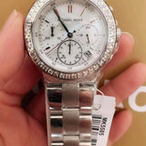 Buy Shop Michael Kors Dylan Silver Dial Silver Steel Strap Watch for Women - MK5585 USA Online