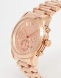 Buy Shop Michael Kors Cooper Rose Gold Rose Gold Steel Strap Watch for Women - MK6275 USA Online