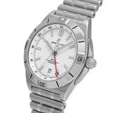 Buy Shop Breitling Chronomat GMT 40 White Dial Silver Steel Strap Watch for Men - A32398101A1A1 USA Online
