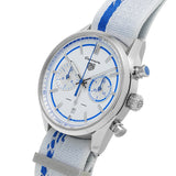 Buy Shop Tag Heuer Carrera Porsche RS 2.7 Automatic Chronograph White Dial White Nylon Strap Watch for Men - CBN2016.EB0275 USA Online