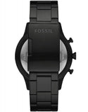 Buy Shop Fossil Pilot Chronograph Black Dial Black Steel Strap Watch for Men - FS5811 USA Online