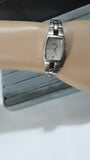 Buy Shop Fossil Wallace Designer Silver Dial Silver Steel Strap Watch for Women - ES3057 USA Online