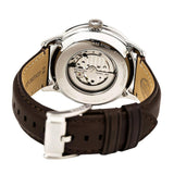 Buy Shop Fossil Townsman Automatic White Dial Brown Leather Strap Watch for Men - ME3064 USA Online