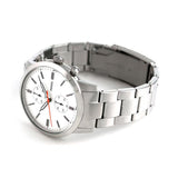 Buy Shop Fossil Townsman White Dial Silver Steel Strap Watch for Men - FS5346 USA Online