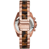Buy Shop Michael Kors Bradshaw Chronograph Brown Dial Two Tone Steel Strap Watch For Women - MK5944 USA Online