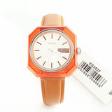 Buy Shop Fossil Candy White Dial Brown Leather Strap Watch for Women - ES3537 USA Online