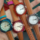 Buy Shop Fossil Candy White Dial Brown Leather Strap Watch for Women - ES3537 USA Online